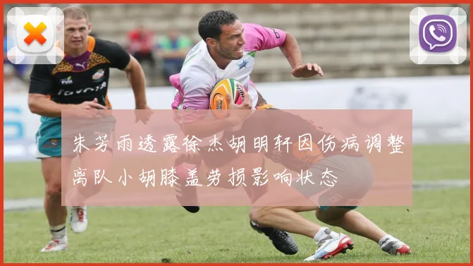 朱芳雨透露徐杰胡明轩因伤病调整离队小胡膝盖劳损影响状态