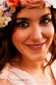 Spring Portrait Young Woman Denia