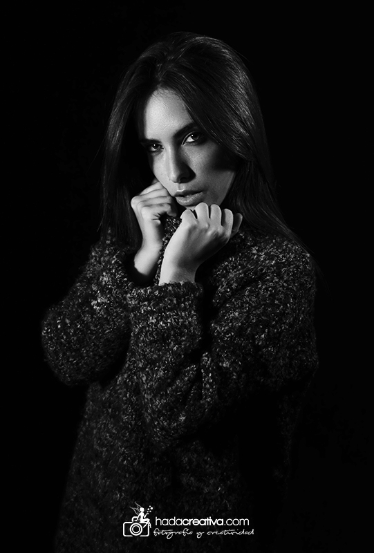 Retrato mujer en estudio Elche