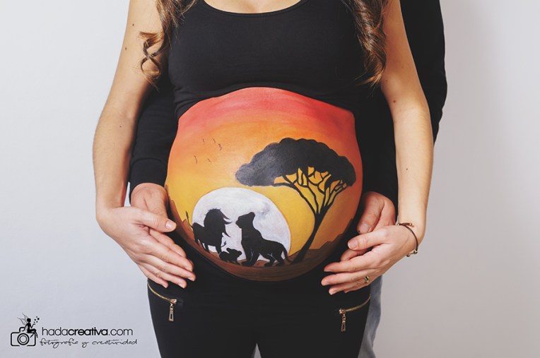 Mini Photo Session Belly Painting Maternity Denia Javea Moraira