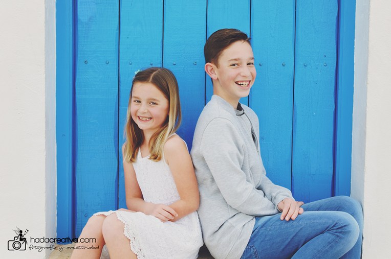 mini sesión de hermanos Javea Denia Moraira